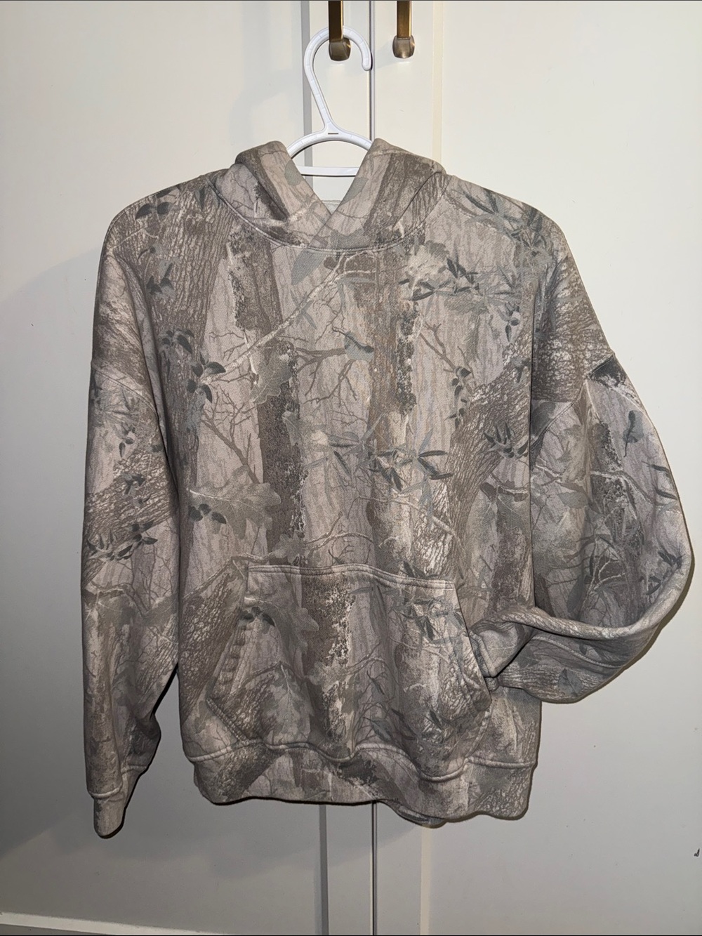 Abercrombie Essential Popover Camo Hoodie